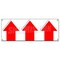 Signmission GIANT UP ARROW BANNER SIGN turn here sale follow directions straight B-Giant Up Arrow - alternate 1